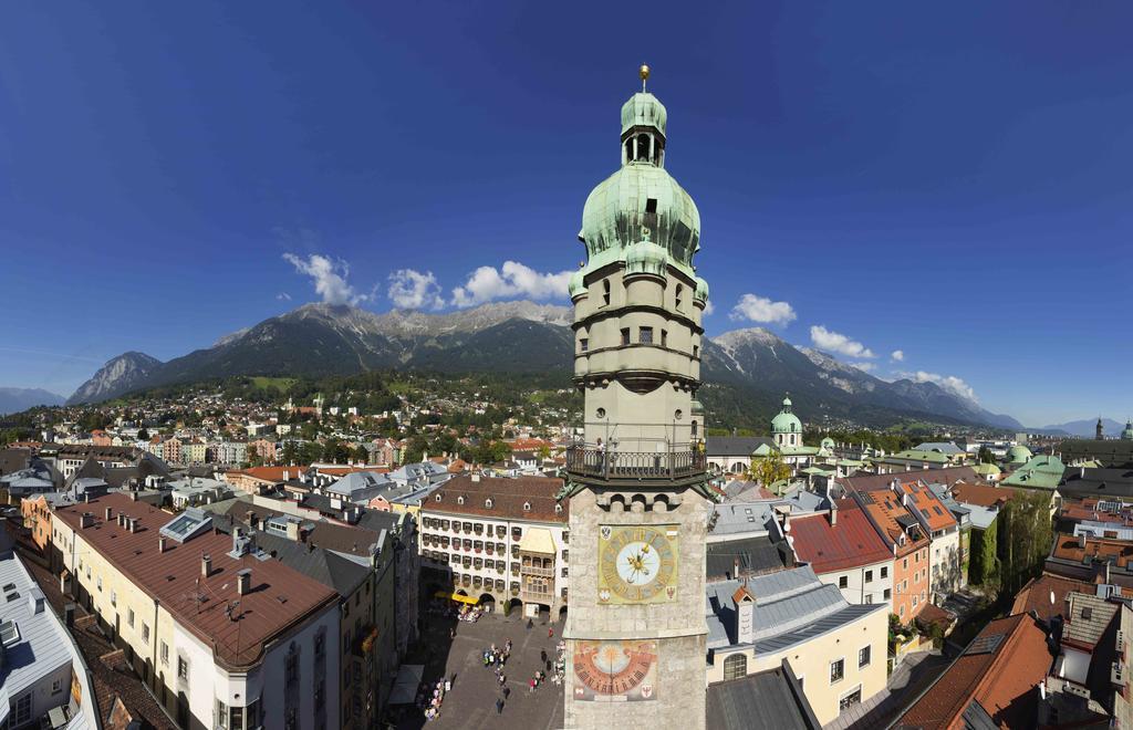 Riedz Apartments Innsbruck- Zentrales Apartmenthaus Mit Gruener Oase Extérieur photo