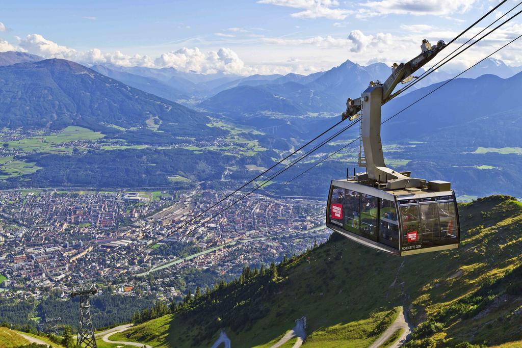 Riedz Apartments Innsbruck- Zentrales Apartmenthaus Mit Gruener Oase Extérieur photo
