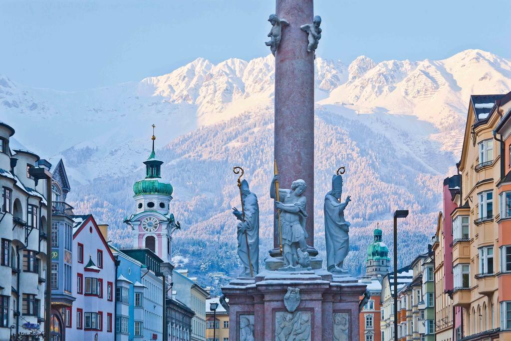 Riedz Apartments Innsbruck- Zentrales Apartmenthaus Mit Gruener Oase Extérieur photo