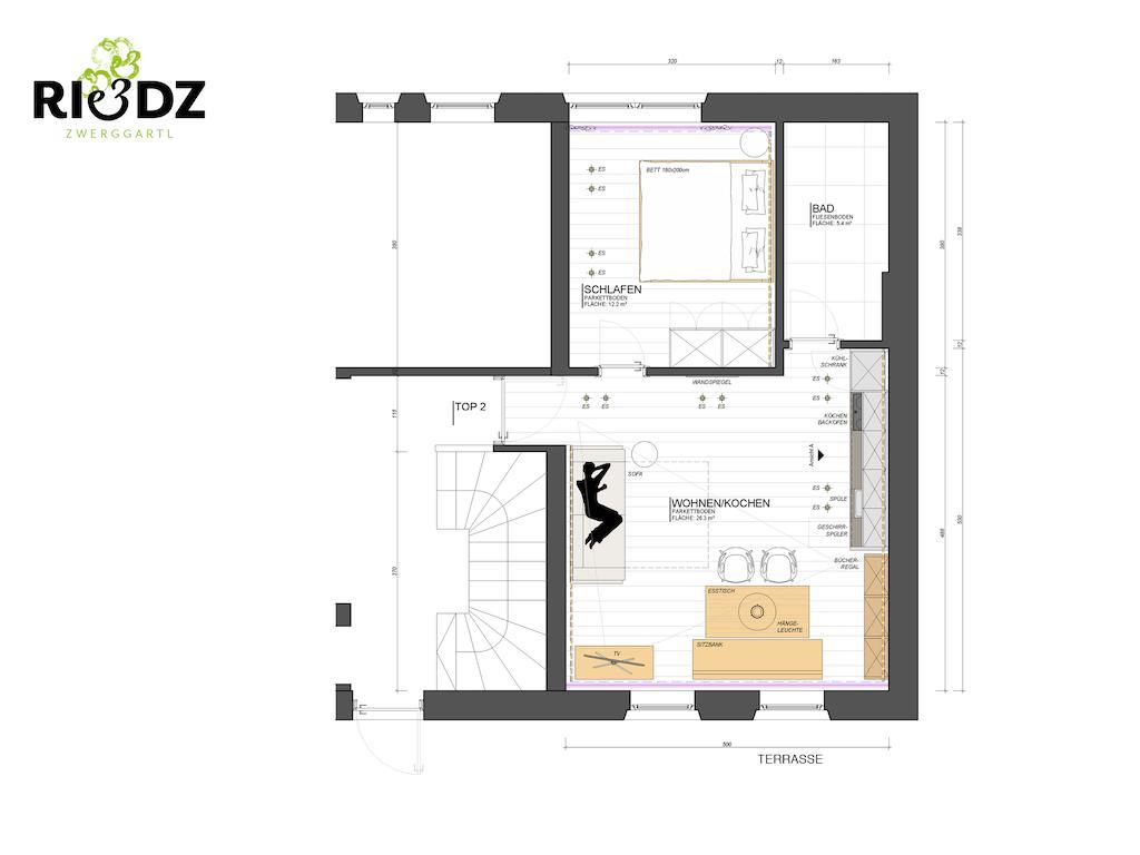 Riedz Apartments Innsbruck- Zentrales Apartmenthaus Mit Gruener Oase Chambre photo